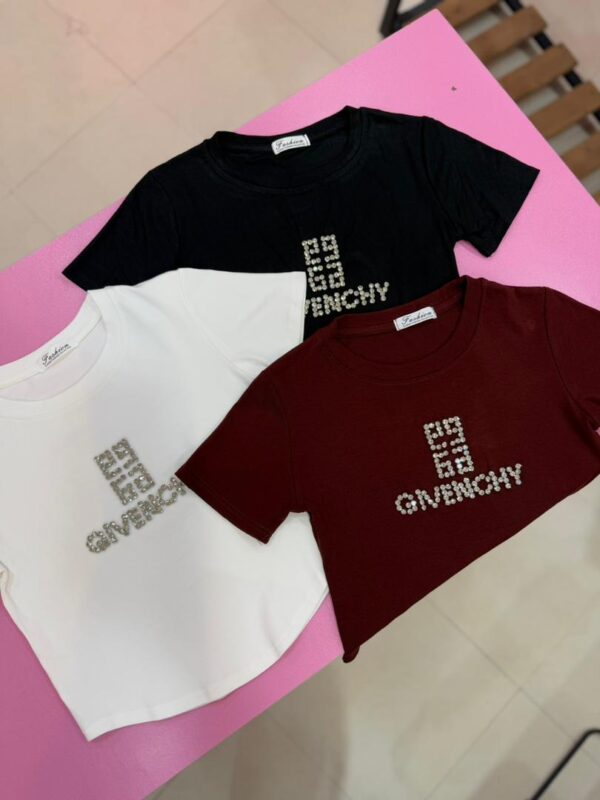 تیشرت کراپGIVENCHY  کد ۱۰۹۷