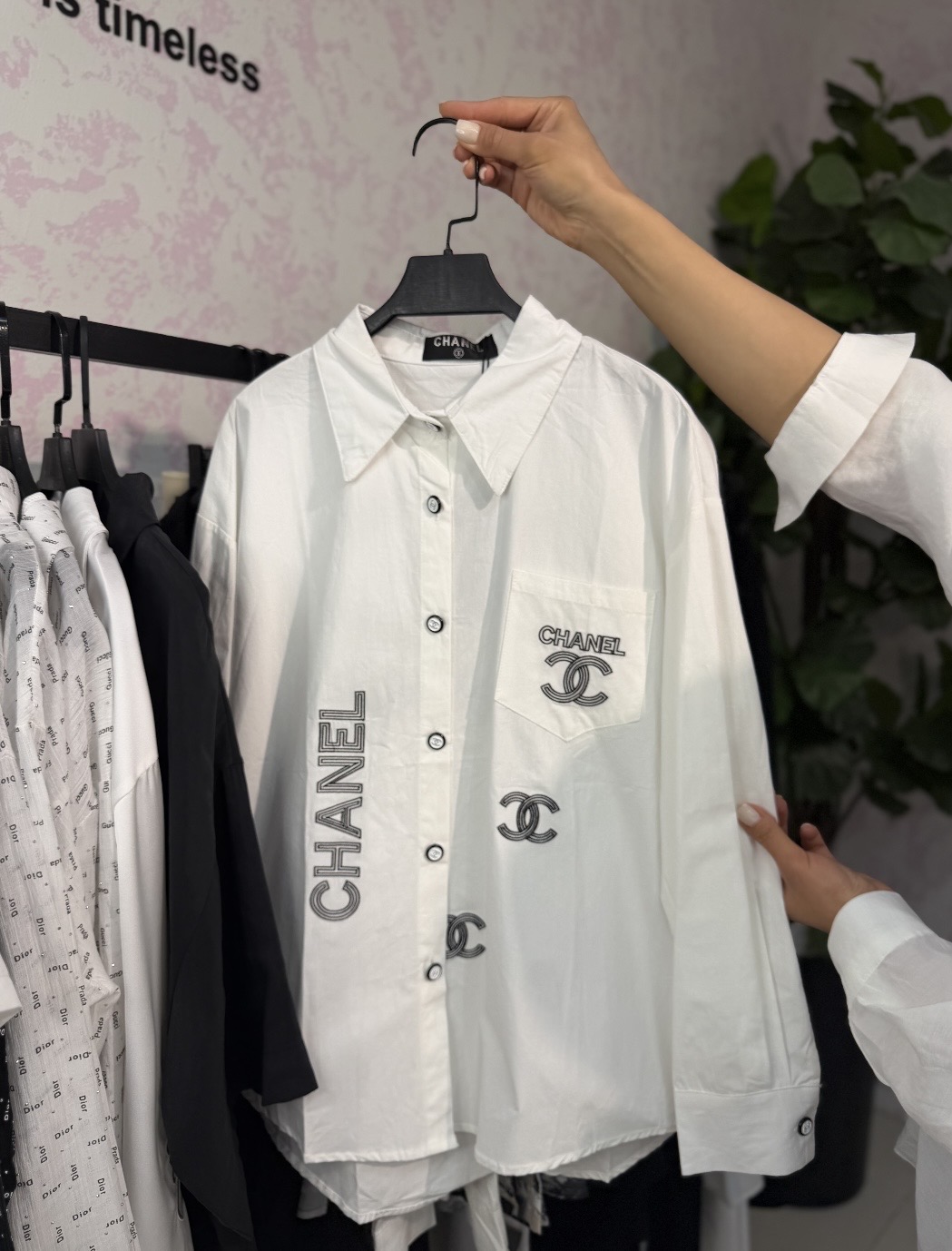 شومیز مستر  CHANEL فول  کد ۱۱۴۷