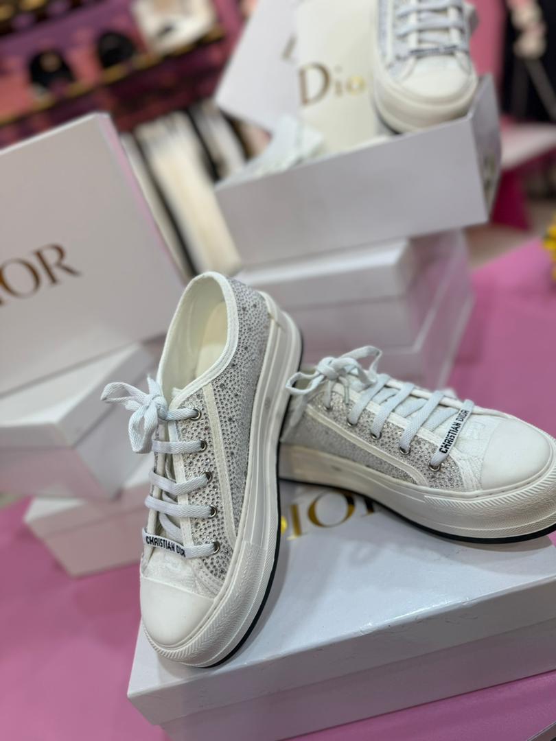 کتونی مستر فول پک نگینی Dior کد ۱۱۵۵