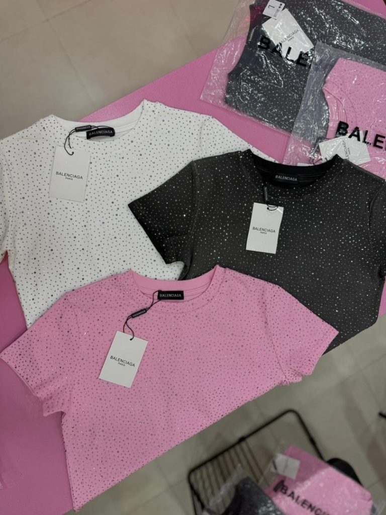 تیشرت فول نگین Balenciaga کد ۱۱۵۹