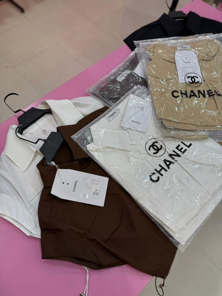 کراپ مستر  یقه دارchanel کد ۱۱۶۱