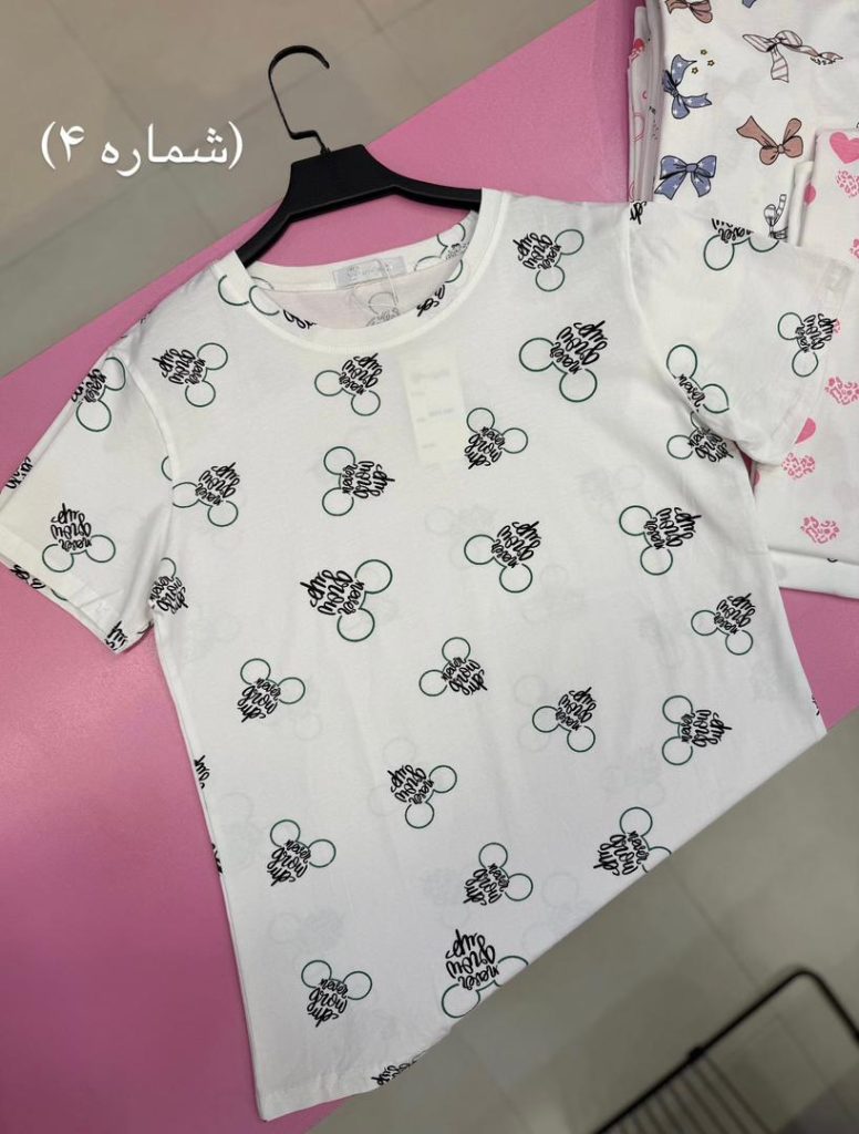 تیشرت نخی عروسکی کد ۱۱۸۶