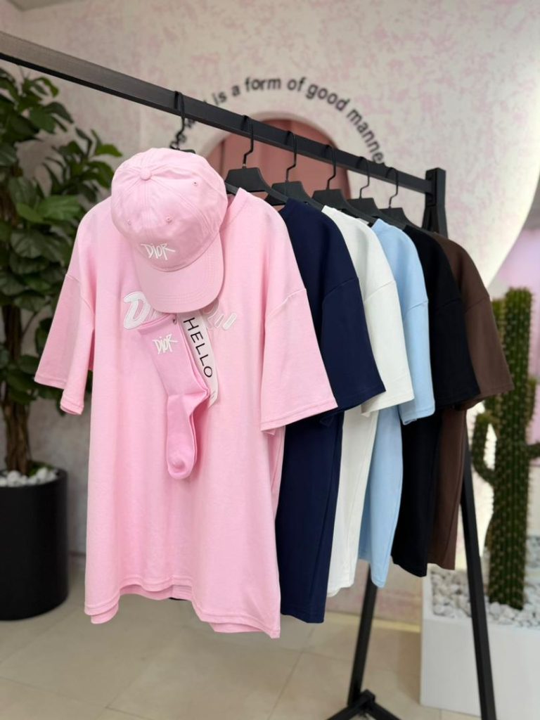 ست سه تیکه تیشرت Dior کد ۱۳۵۷