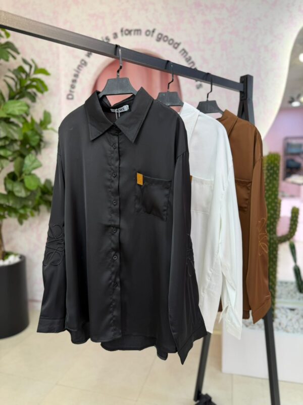 شومیز ساتن Loewe کد ۱۴۲۸