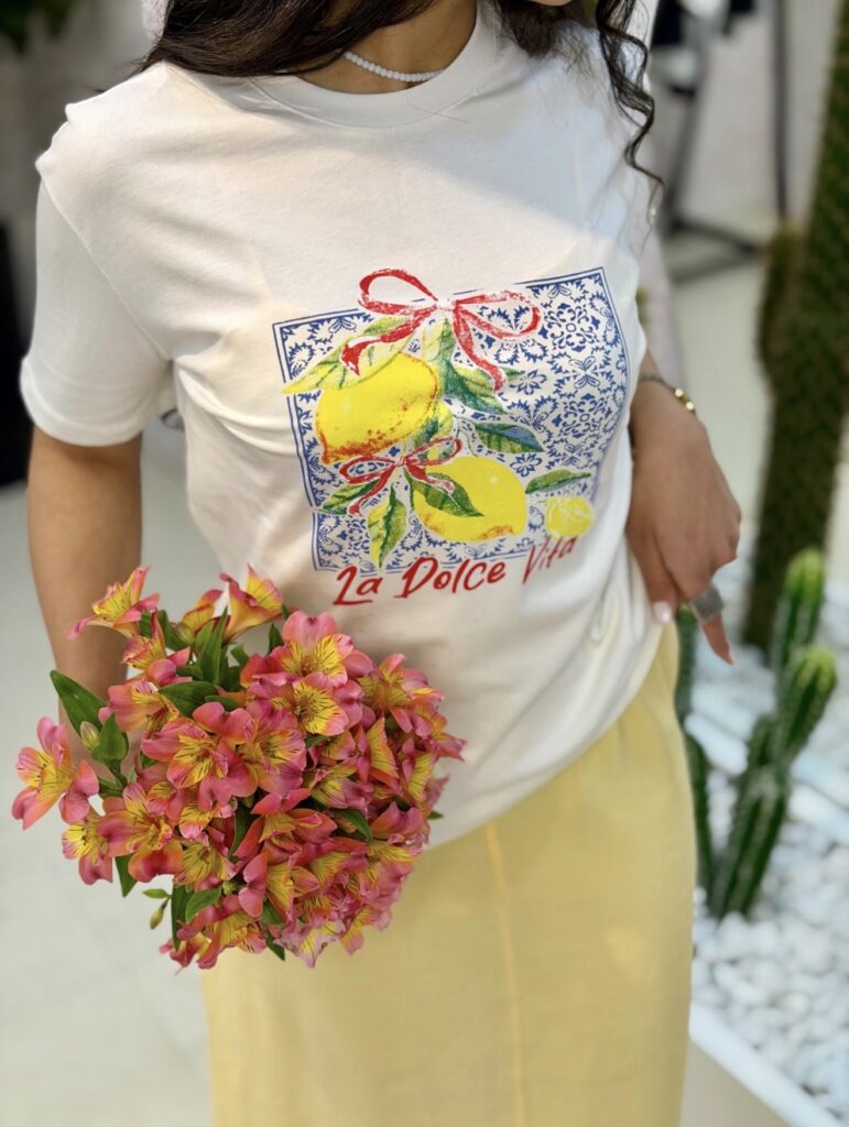 تیشرت Bisou باکسی کد ۱۵۰۵