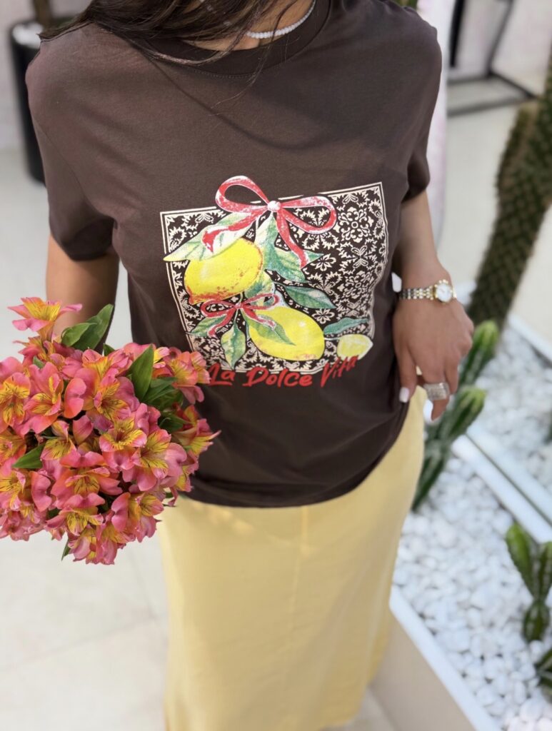 تیشرت Bisou باکسی کد ۱۵۰۵