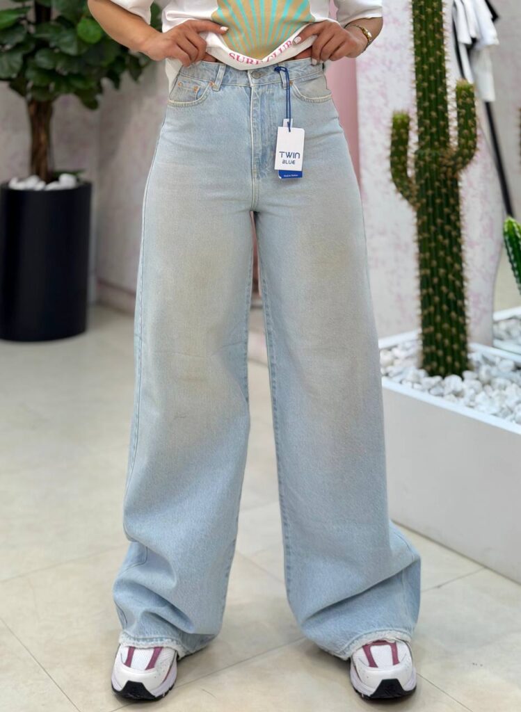 شلوار جین بگ twin کد ۱۴۷۷