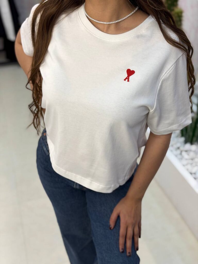 تیشرت کراپ Ami کد ۱۵۱۹