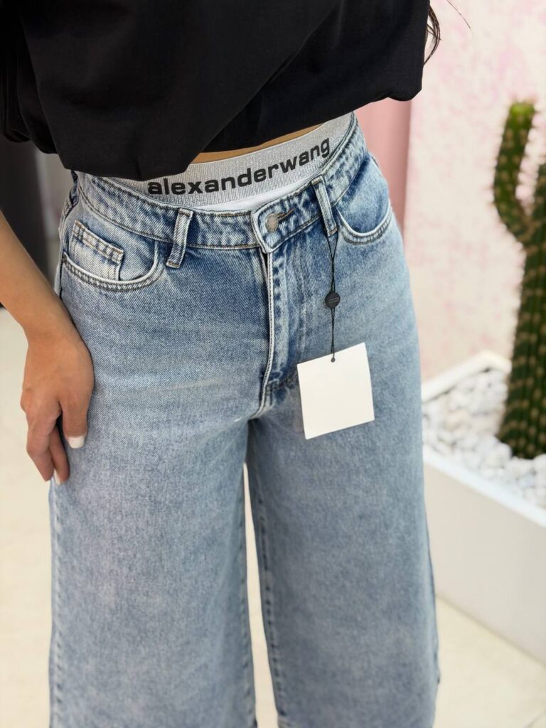 شلوار جین واید Alexander wang کد ۱۵۴۶