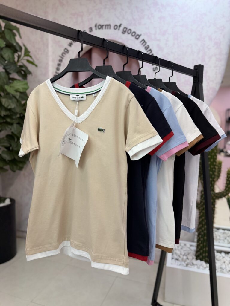 تیشرت Lacoste کد ۱۵۷۱