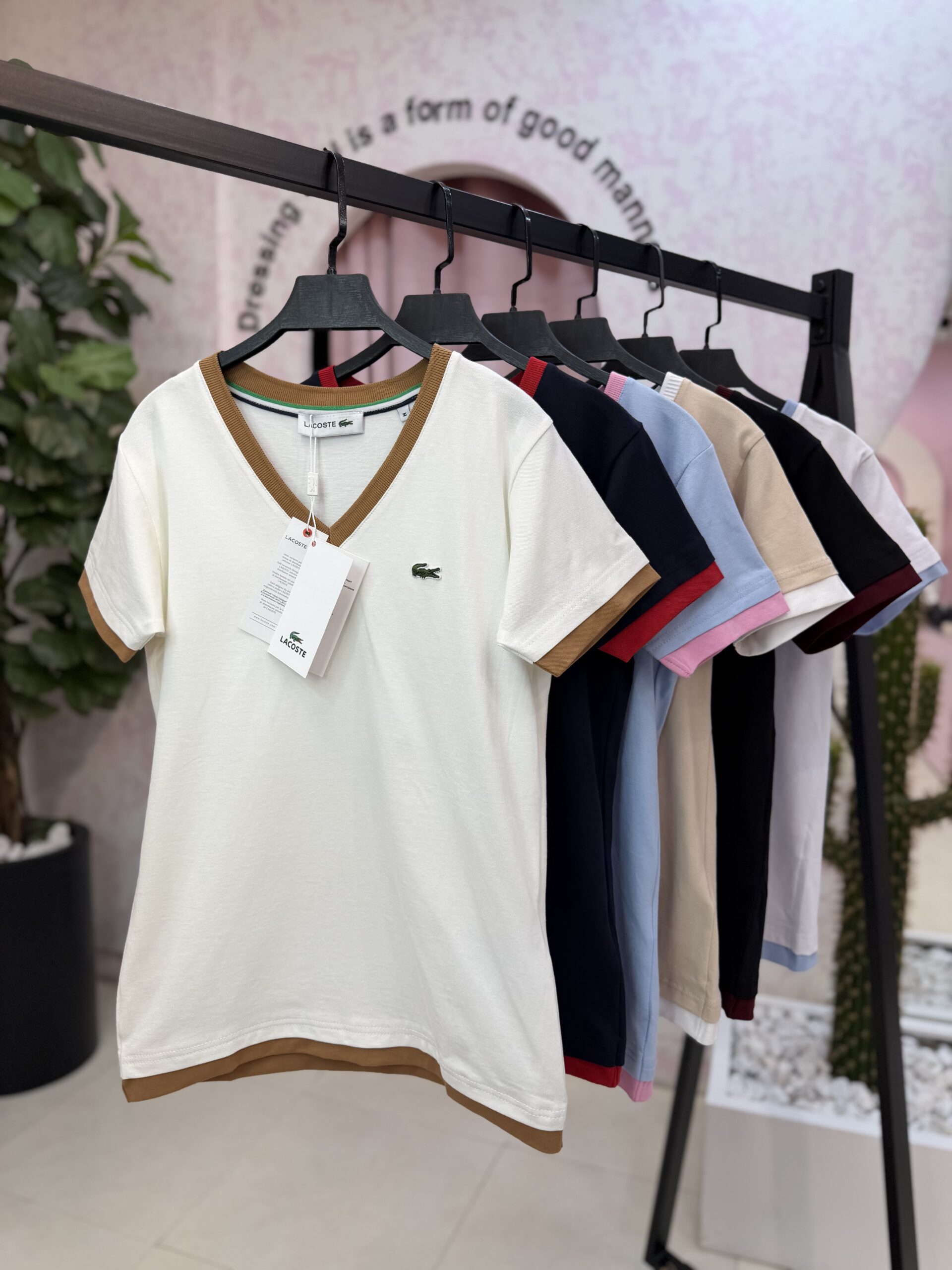 تیشرت Lacoste کد ۱۵۷۱