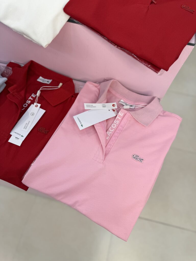 تیشرت نیم زیپ lacoste کد ۱۵۸۴